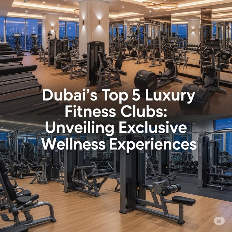 Dubai's Top 5 Luxury Fitness Clubs: Unveiling Exclusive Wellness Experiences